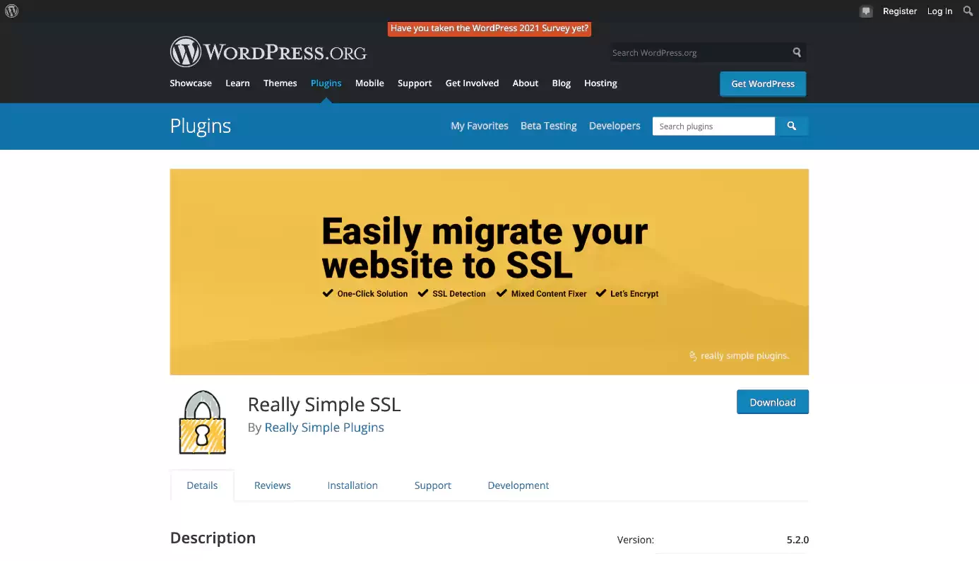 wordpress Really Simple SSL