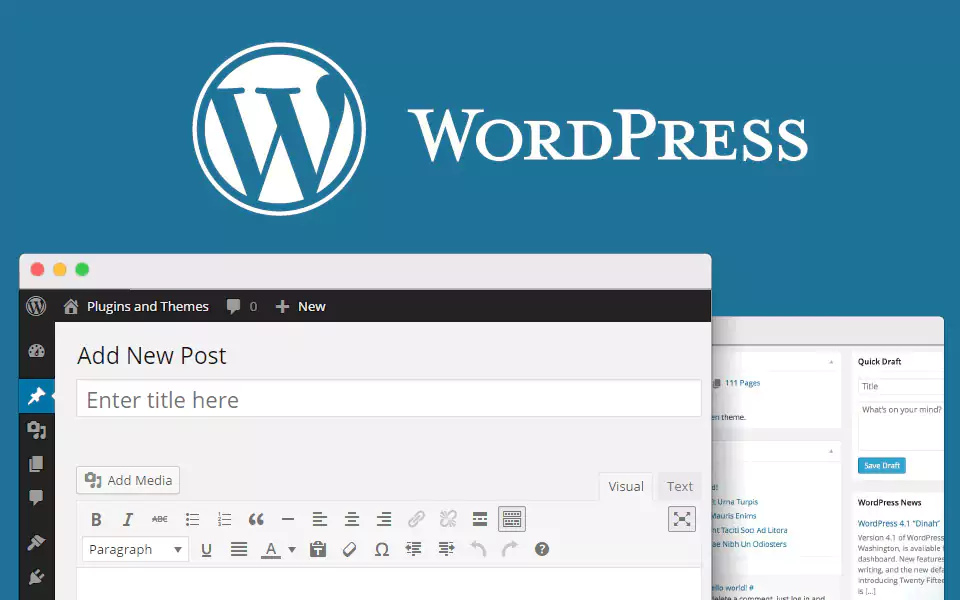 Wordpress blog platform